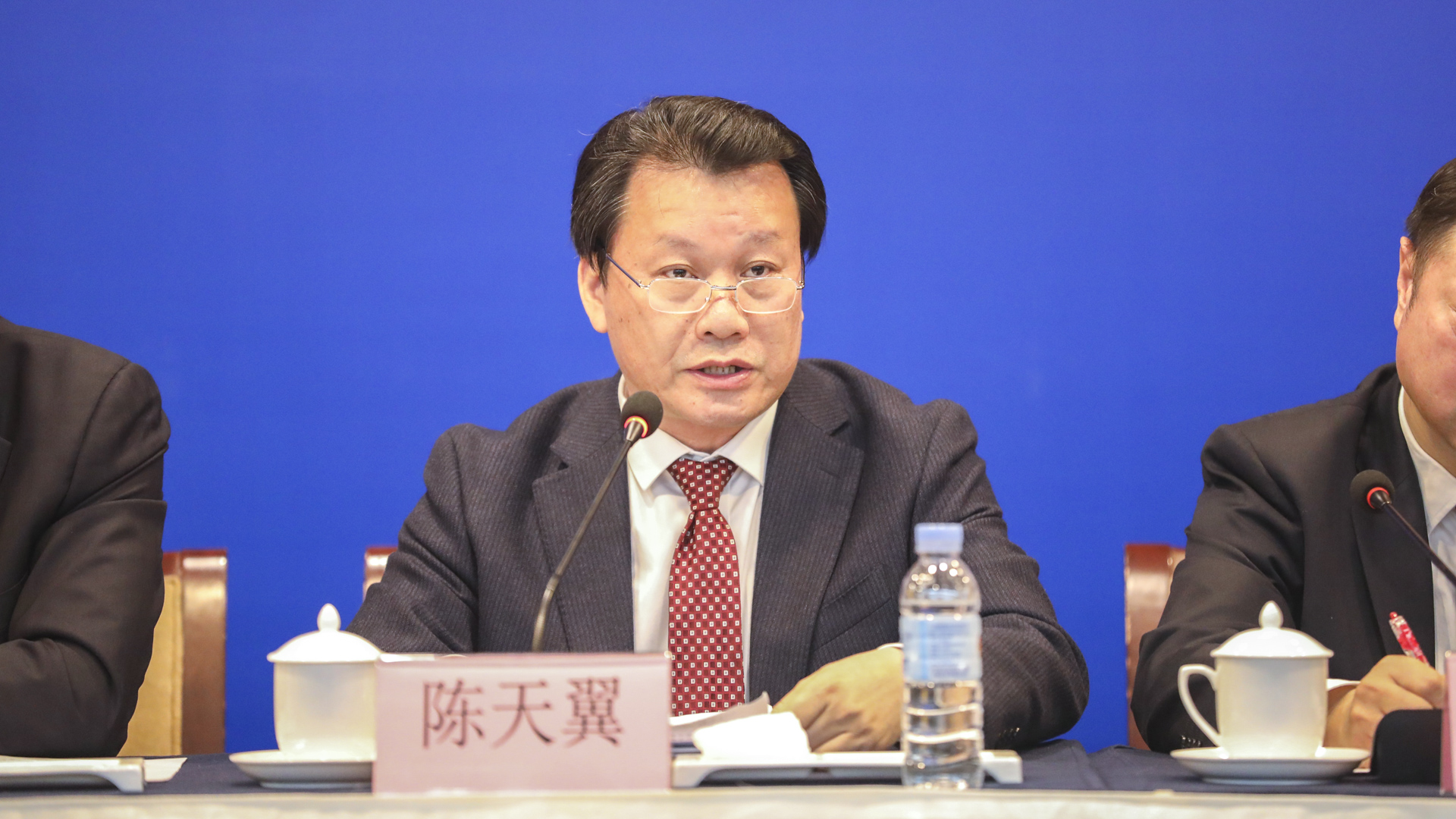 廣東省住房城鄉(xiāng)建設(shè)廳總工程師陳天翼（攝影：曹雅琴）
