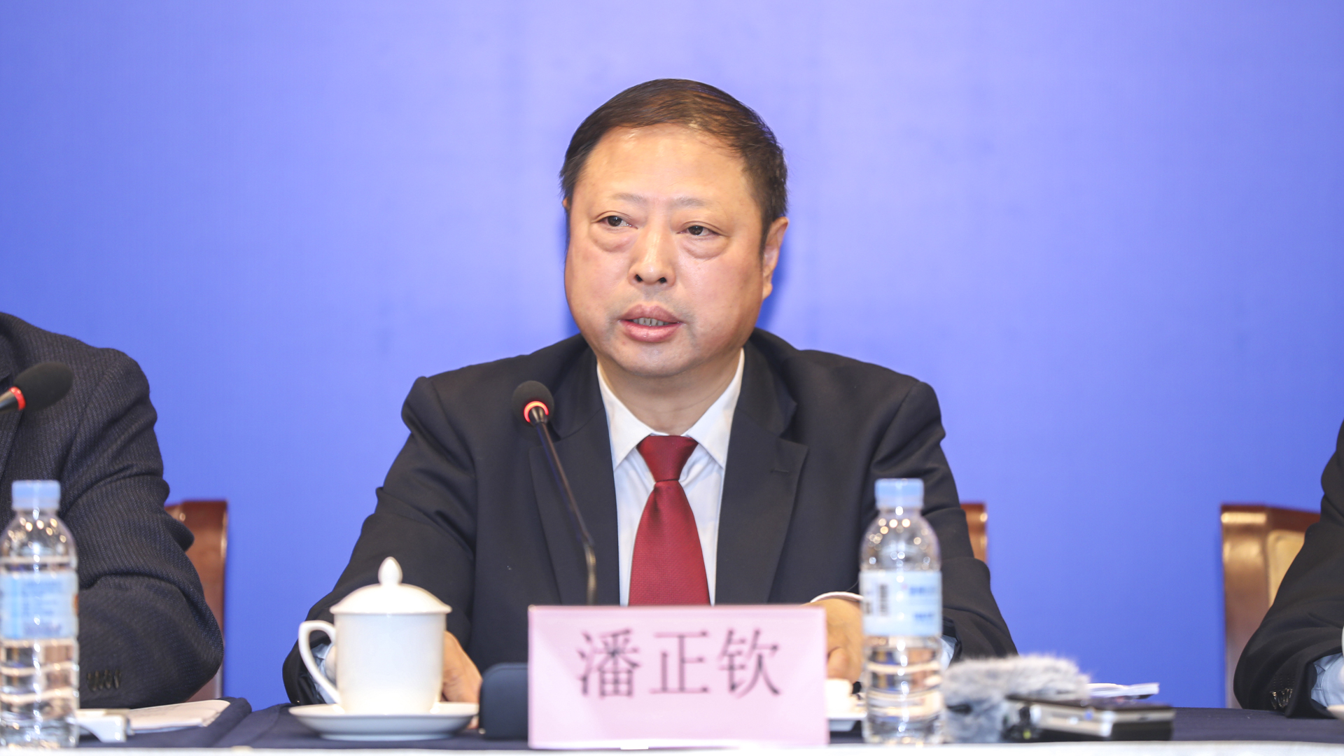廣東省衛(wèi)生健康委老齡健康處處長(zhǎng)潘正欽（攝影：曹雅琴）