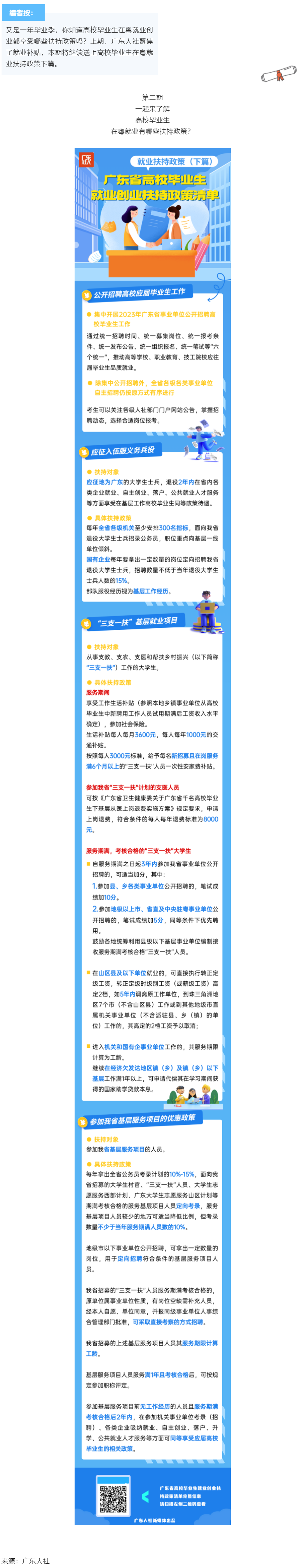 收藏碼?。「咝．厴I(yè)生在廣東就業(yè)有哪些扶持政策？.png
