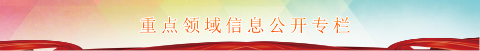 重點領(lǐng)域信息公開專欄